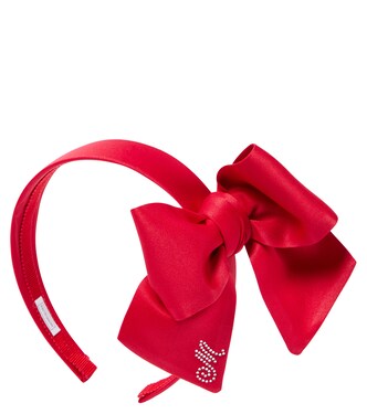 Bow-trimmed headband | Monnalisa