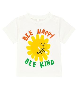 Baby printed cotton jersey T-shirt | Stella McCartney Kids