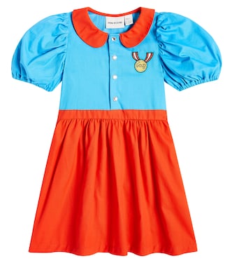 Medal cotton dress | Mini Rodini