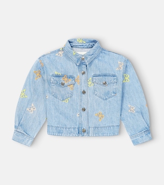 Veste Burbank en denim brodée | The New Society
