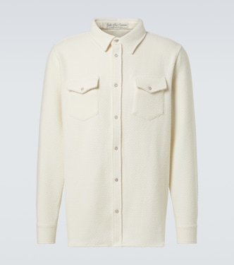 Hemd aus Kaschmir mit Rosenquarz | God's True Cashmere