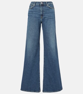 Luxe Vintage high-rise wide-leg jeans | 7 For All Mankind