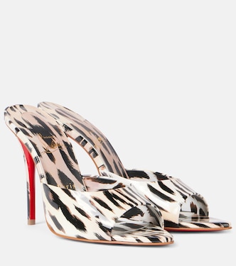 Miss Z 100 patent leather mules | Christian Louboutin