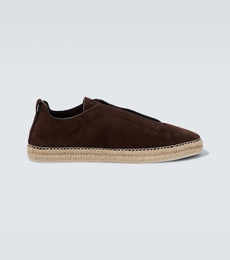 Triple Stitch suede espadrilles | Zegna