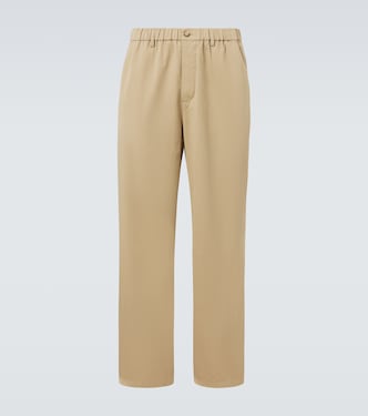 Cotton straight pants | Frame
