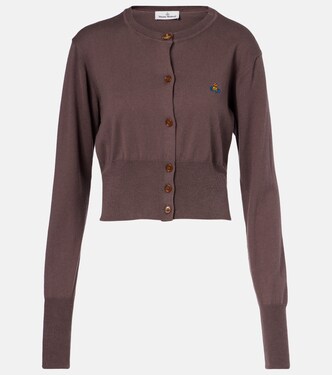 Orb cotton and cashmere cardigan | Vivienne Westwood