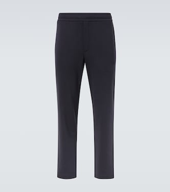 Pantalones pantalones slim cropped de jersey | Moncler