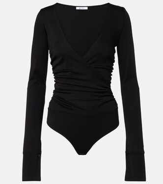 Nigella draped wool bodysuit | Max Mara
