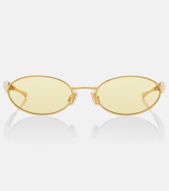 Ovale Sonnenbrille Sardine  | Bottega Veneta