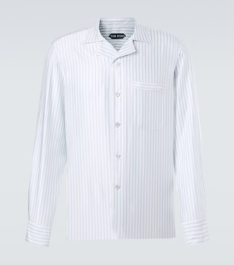 Striped silk shirt | Tom Ford