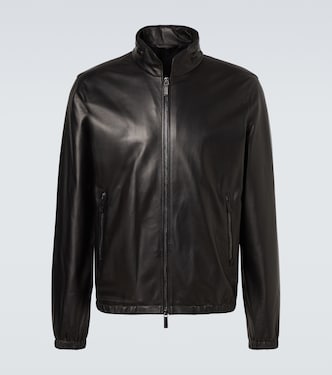 Leather jacket  | Giorgio Armani