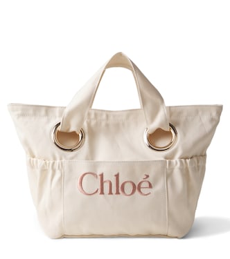 Tasche aus Canvas mit Leder | Chloé Kids