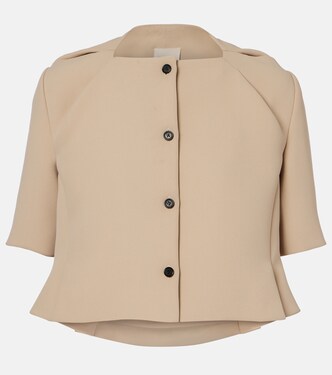 Bluse Vali aus Crêpe | Khaite