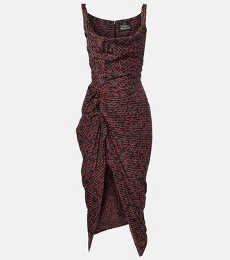 Panther printed midi dress | Vivienne Westwood