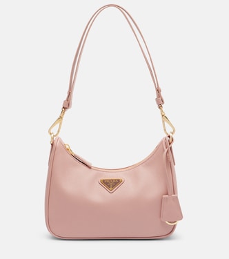 Prada Re-Edition Mini leather shoulder bag | Prada