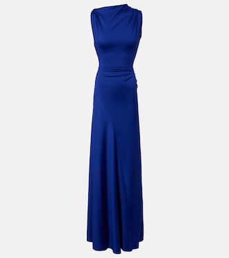 Asymmetric draped gown | Victoria Beckham