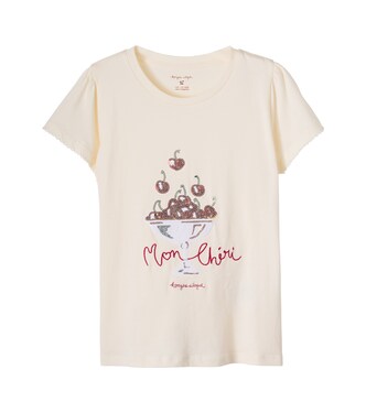 Famo sequined cotton jersey T-shirt | Konges Sløjd