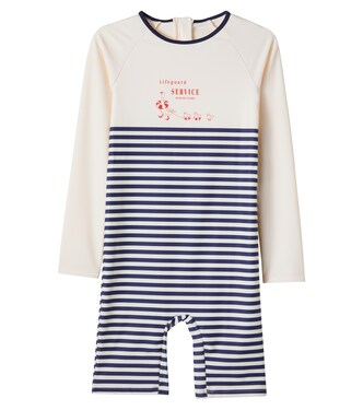 Aster striped rashguard swimsuit | Konges Sløjd