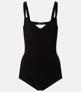 Vogue Mio jersey bodysuit | Norma Kamali