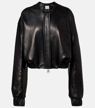 Veste Cordan en cuir | Khaite