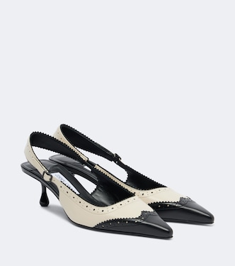 Amel leather slingback pumps | Jimmy Choo