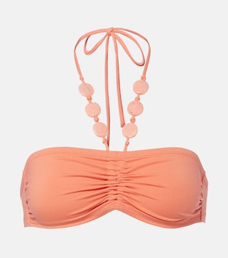 Lana beaded bikini top | Eres