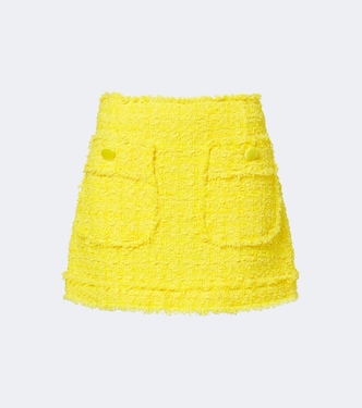 Cotton-blend tweed miniskirt | Dolce&Gabbana