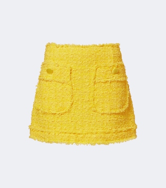 Cotton-blend tweed miniskirt | Dolce&Gabbana