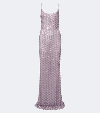 시퀸 튤 이브닝 가운 | The New Arrivals Ilkyaz Ozel