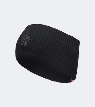 Logo virgin wool headband | Moncler Grenoble