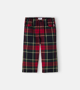 Baby checked pants  | Il Gufo