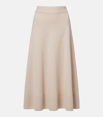 Cashmere midi skirt | Agnona
