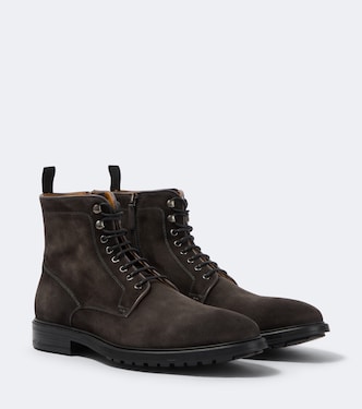 Princeton suede lace-up boots | Magnanni
