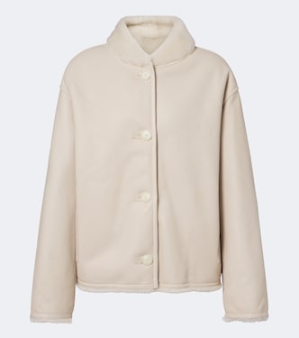 Wendbare Jacke aus Leder mit Shearling | Yves Salomon