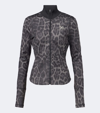 TruePurpose leopard-print technical jacket | Adidas by Stella McCartney