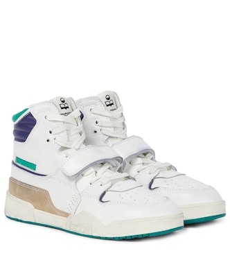Alsee leather high-top sneakers | Isabel Marant