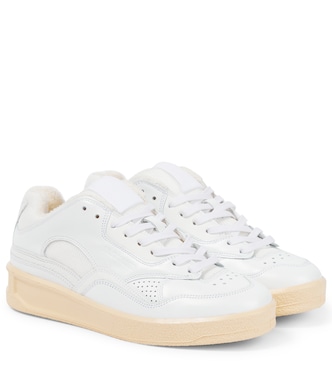Leather sneakers | Jil Sander