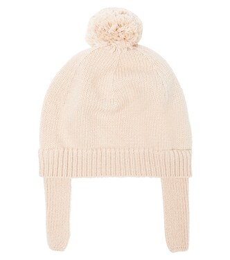 Baby pom-pom beanie | Il Gufo