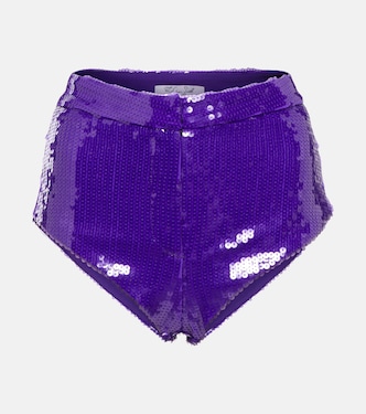 Sequined shorts | LaQuan Smith