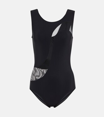 Mesh-trimmed swimsuit | Karla Colletto