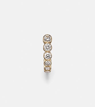 Boucle Ensemble 18kt gold single earring with diamonds  | Sophie Bille Brahe