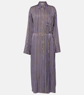 Robe chemise Delestina rayée | Acne Studios