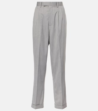 Pantalon droit en laine | Jacques Wei
