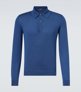 Cashmere and silk polo sweater | Tom Ford