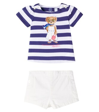 Baby Set Polo Bear aus T-Shirt und Shorts | Polo Ralph Lauren Kids