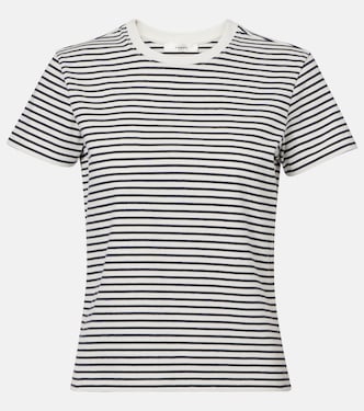Striped cotton T-shirt | Frame