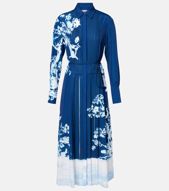 Robe midi imprimée | Erdem