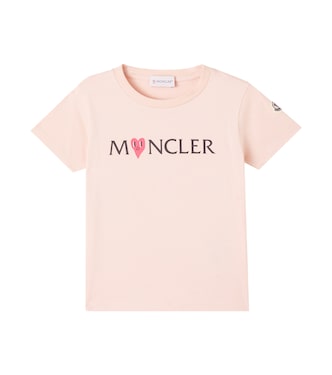 Logo cotton jersey T-shirt | Moncler Enfant
