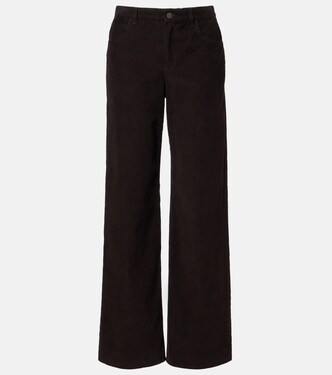 Eglitta cotton corduroy straight pants | The Row
