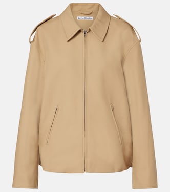 Chaqueta de satén de algodón | Acne Studios